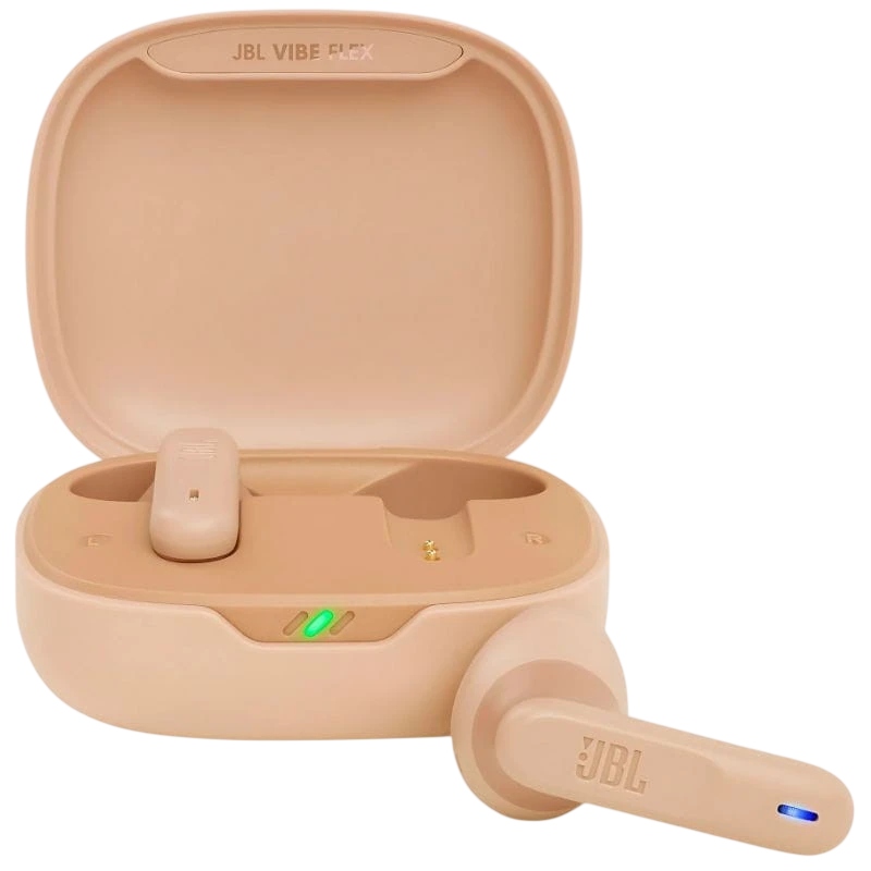 JBL Vibe Flex Beige TWS Bluetooth 5.2 IP54 Écouteurs sans fil
