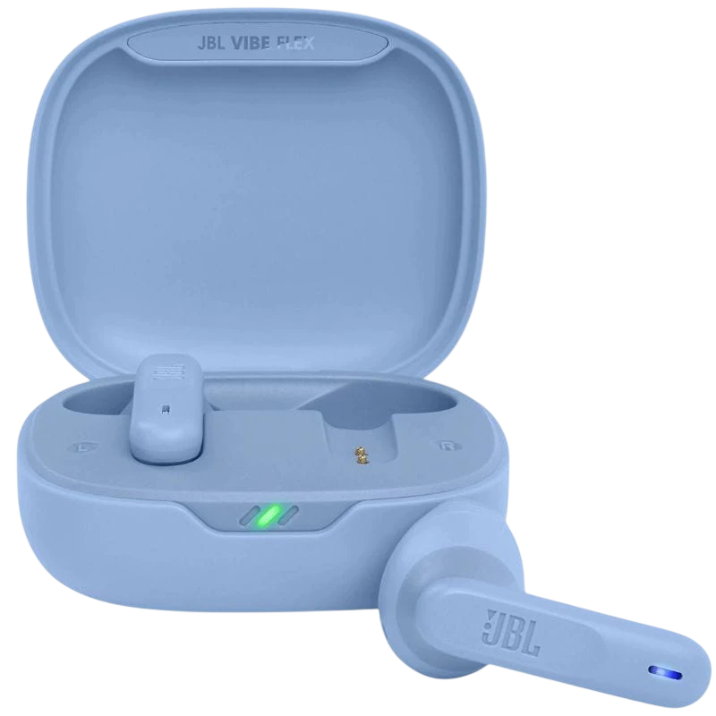 JBL Vibe Flex Bleu TWS Bluetooth 5.2 IP54 Écouteurs sans fil
