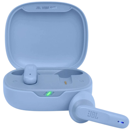 JBL Vibe Flex Bleu TWS Bluetooth 5.2 IP54 Écouteurs sans fil