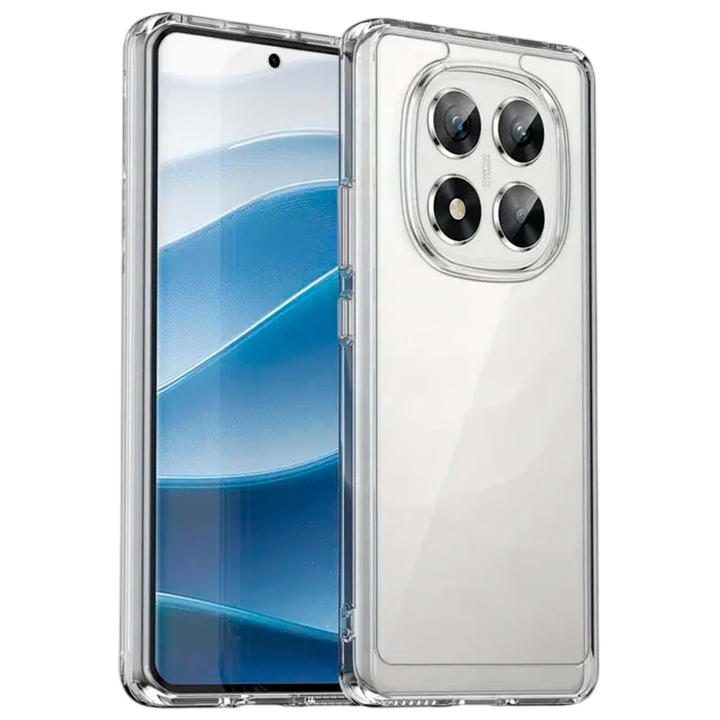 Coque Antichoc Premium pour Xiaomi Redmi Note 14 Pro 4G Acrylique Anti-Jaunissement Transparent