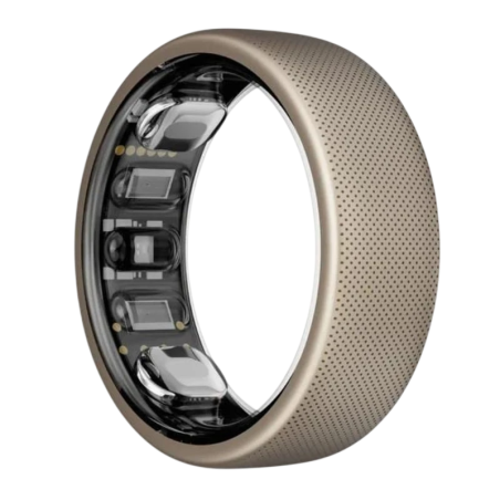Amazfit Helio Ring Taille 8 Or Bluetooth Bague connectée