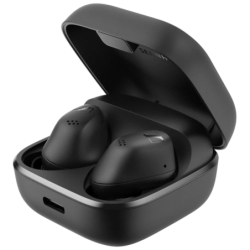 Sennheiser Accentum Noir TWS Bluetooth 5.3 28h Multipoint Écouteurs sans fil