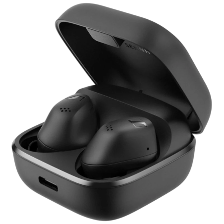 Sennheiser Accentum Noir TWS Bluetooth 5.3 28h Multipoint Écouteurs sans fil