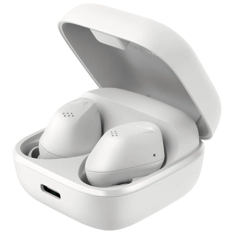 Sennheiser Accentum Blanc TWS Bluetooth 5.3 28h Multipoint Écouteurs sans fil