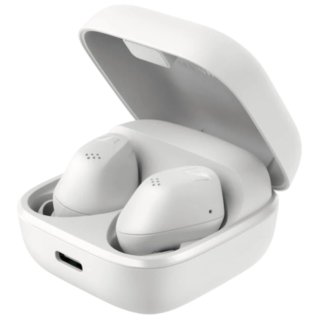 Sennheiser Accentum Blanc TWS Bluetooth 5.3 28h Multipoint Écouteurs sans fil
