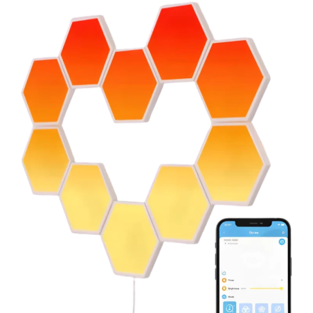 Govee H6061 Glide Hexa Light RGBIC WiFi Bluetooth Panneau lumineux intelligent