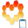 Govee H6061 Glide Hexa Light RGBIC WiFi Bluetooth Panneau lumineux intelligent