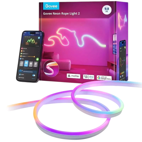 Govee Neon Rope Light 2 3 m Bande LED