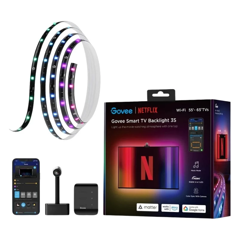 Govee H6098 Envisual TV Backlight Édition Netflix WiFi Bluetooth Bande LED