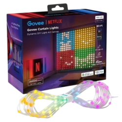 Govee H70BC Édition Netflix WiFi Bluetooth compatible avec Alexa et Google Rideau LED connecté