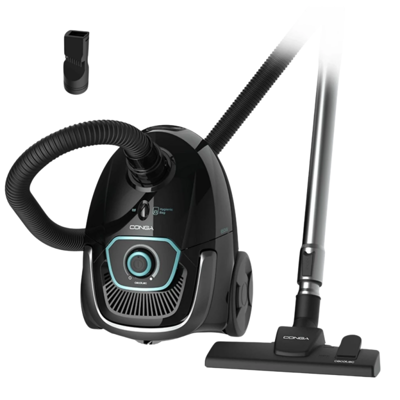 Cecotec Conga Powerbag 2500 Plus 850 W 2,5 L - Aspirateur traîneau avec sac