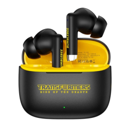 Transformers TF-T39 Noir/Jaune Bluetooth 5.4 30h Écouteurs sans fil