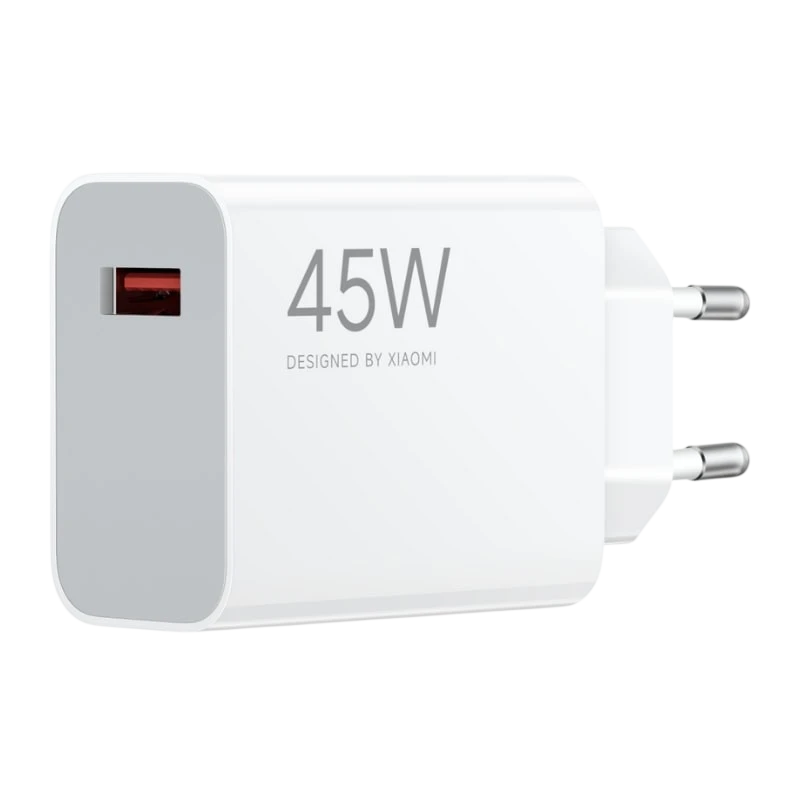 Chargeur Xiaomi 45W Turbo Charging Power Adapter (Type-A) Blanc