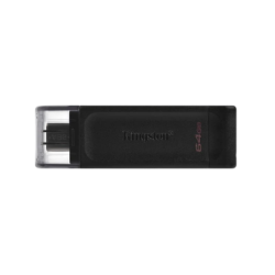 Kingston DataTraveler 70 64GB Noir USB-C Clé mémoire