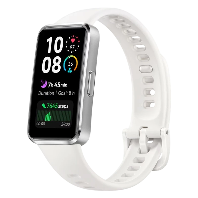 Huawei Band 10 Blanc 1,47 pouces AMOLED 14 jours +100 sports 5ATM Bracelet connecté