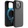 Coque Souple Magsafe Compatible iPhone 16 Pro Noir