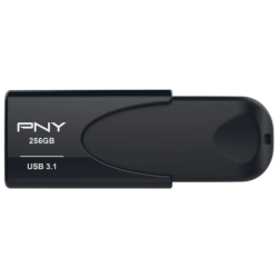 PNY Attache 4 256GB Noir USB 3.1 Gen 1 80MB/s Clé mémoire