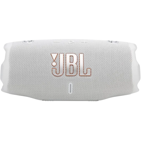 JBL Charge 6 Blanc 45W 28h IP68 4722mAh Auracast Enceinte Bluetooth