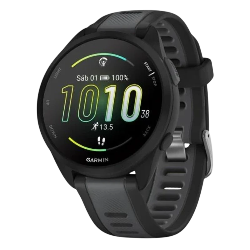 Garmin Forerunner 165 Music Noir 1,2 pouces AMOLED GPS 11 jours 5ATM Montre connectée