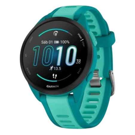 Garmin Forerunner 165 Music Turquoise 1,2 pouces AMOLED GPS 11 jours 5ATM Montre connectée