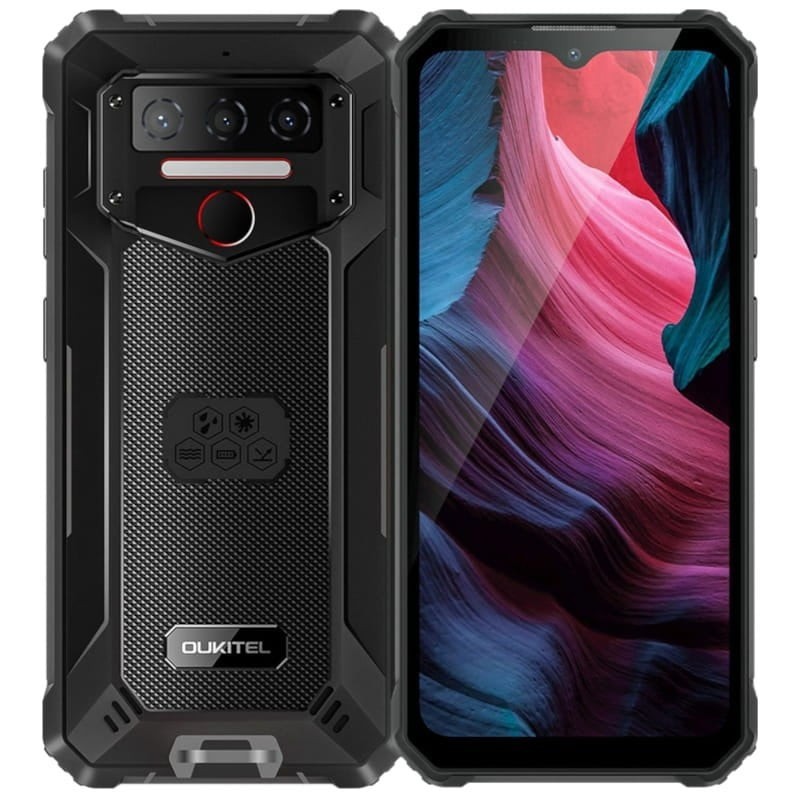 Oukitel WP23 Plus 8GB/256GB Gris 6,52 pouces IPS 13MP 10600mAh 18W NFC