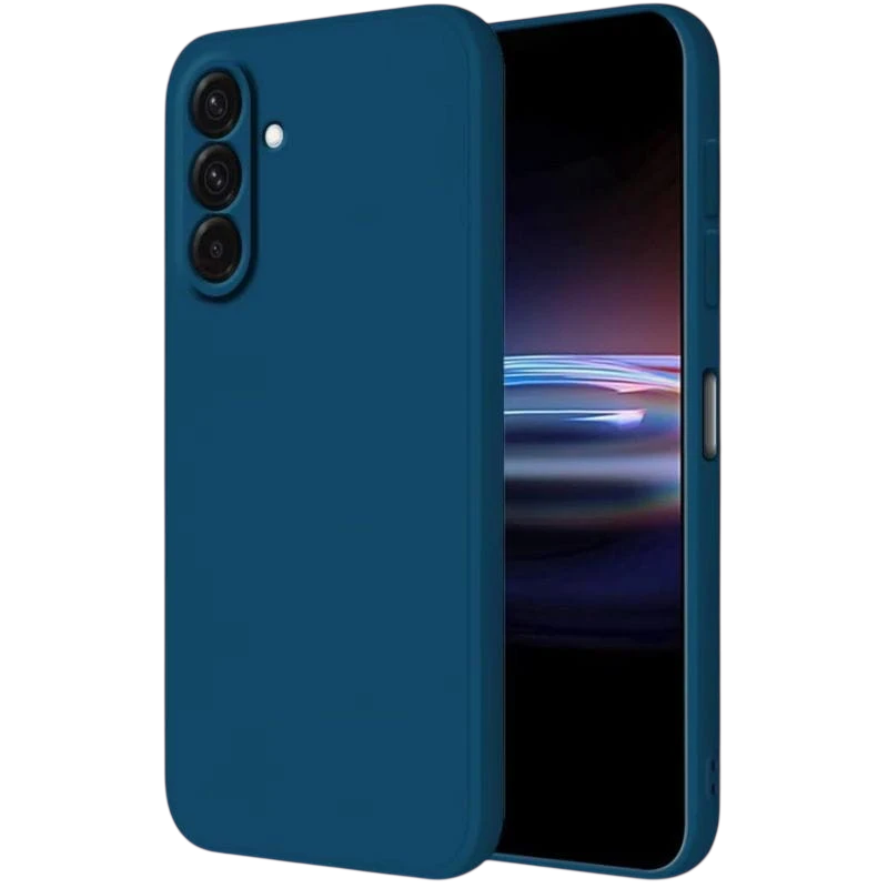 Coque Samsung Galaxy A26 5G Square Liquid Premium Bleu