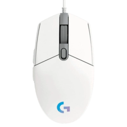 Logitech G102 Lightsync Blanc 8000DPI Souris Gaming