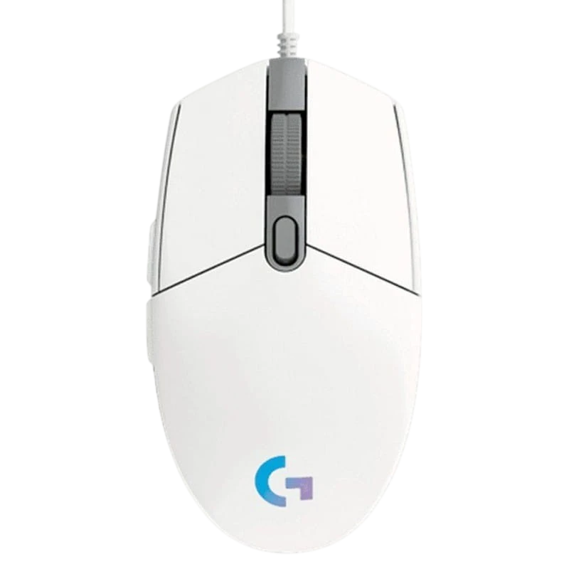 Logitech G102 Lightsync Blanc 8000DPI Souris Gaming
