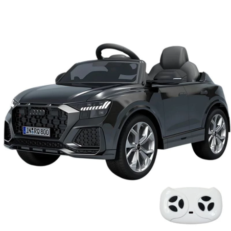 Audi RS Q8 12V Noir 2 moteurs 25kg Voiture électrique pour enfants