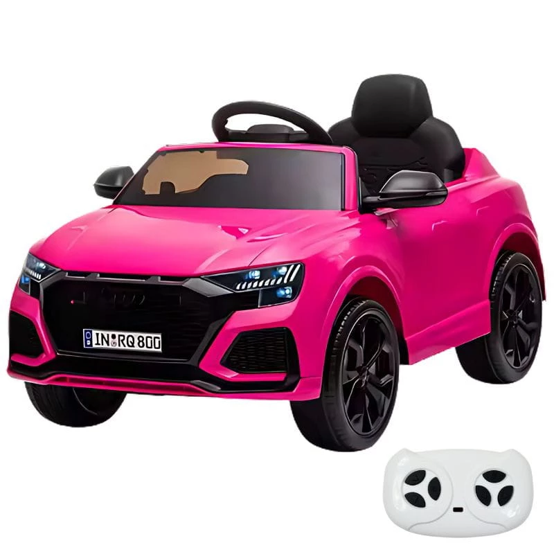 Audi RS Q8 12V Rose 2 moteurs 25kg Voiture électrique pour enfants