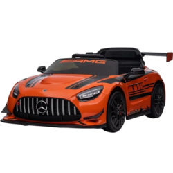 Mercedes AMG GT3 Orange 12V 2 moteurs 5km/h 30kg Voiture électrique pour enfants