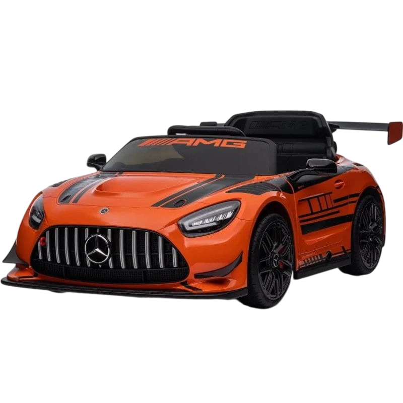 Mercedes AMG GT3 Orange 12V 2 moteurs 5km/h 30kg Voiture électrique pour enfants