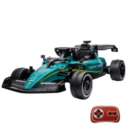 Voiture F1 Aston Martin 24V télécommande 35kg Véhicule électrique pour enfants
