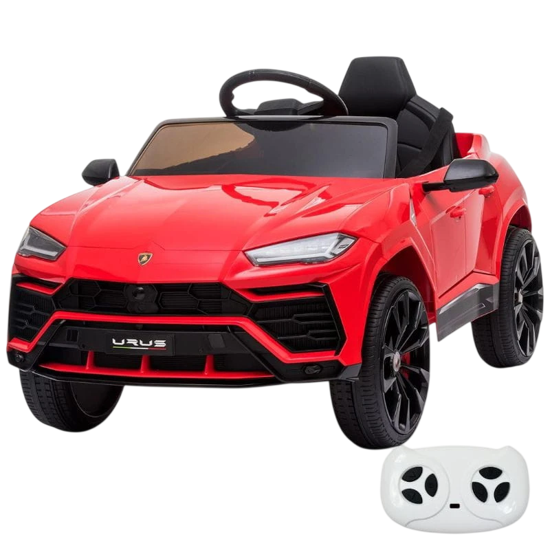 Lamborghini Urus 12V Rouge 2 moteurs 30kg Voiture électrique pour enfants