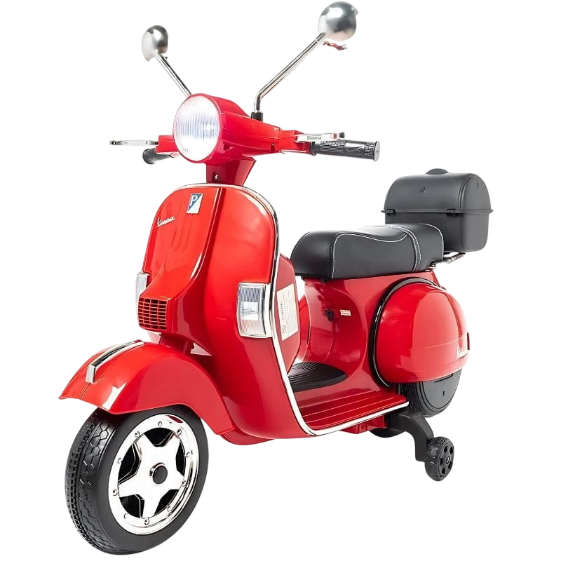 Vespa  PX150 12V Rouge - Moto électrique pour enfants