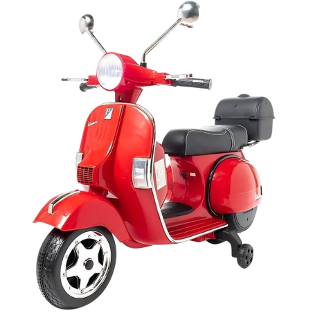 Vespa  PX150 12V Rouge - Moto électrique pour enfants
