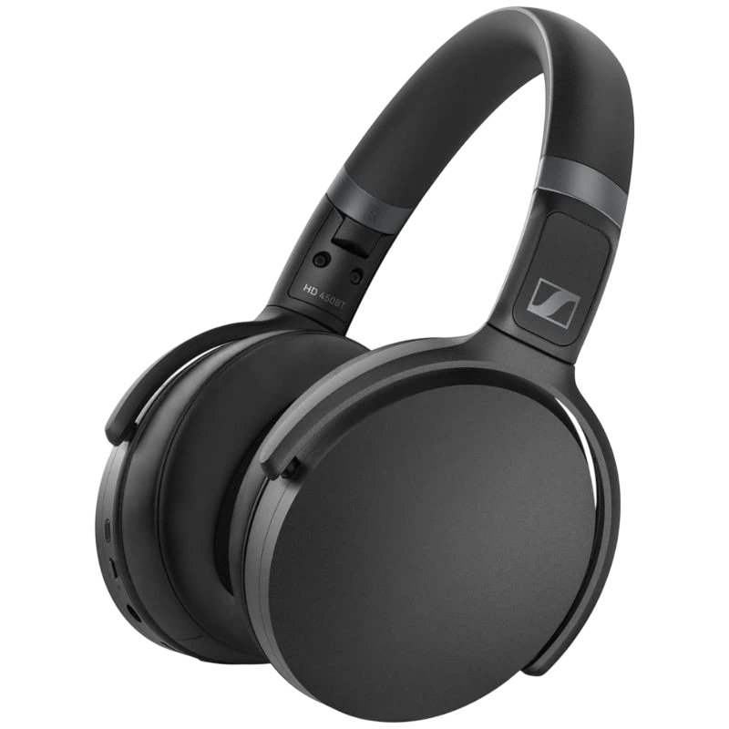 Sennheiser HD 450 Noir Arceau Bluetooth 5.0 30h Casque sans fil