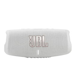 JBL Charge 5 Blanc 40W 20h IP67 7500mAh PartyBoost Enceinte Bluetooth