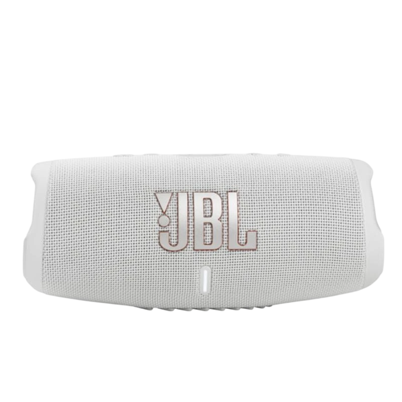 JBL Charge 5 Blanc 40W 20h IP67 7500mAh PartyBoost Enceinte Bluetooth