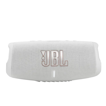 JBL Charge 5 Blanc 40W 20h IP67 7500mAh PartyBoost Enceinte Bluetooth