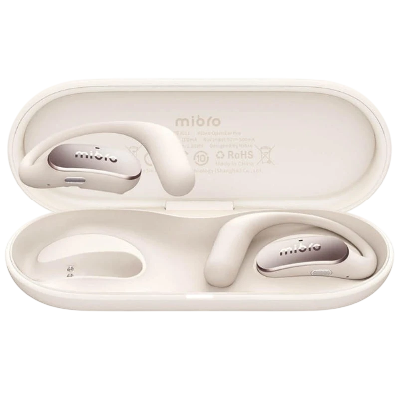 Mibro OpenEar Pro Beige Bluetooth 5.4 30h IPX4 Multipoint Écouteurs sans fil