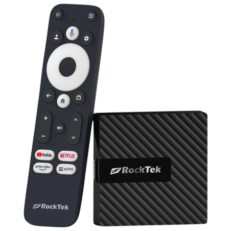 RockTek GB1 2GB/16GB Android 12 4K WiFi Bluetooth TV Box