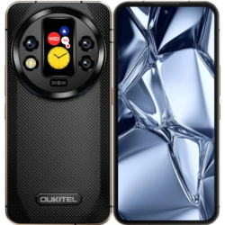 Oukitel WP200 Pro 5G 24GB/1TB Noir 6,7 pouces AMOLED 120Hz 108MP 8800mAh 45W NFC