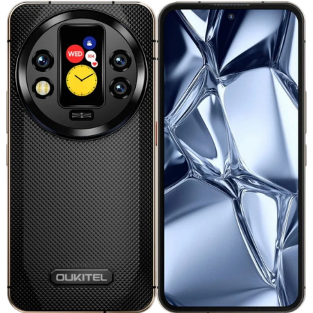 Oukitel WP200 Pro 5G 24GB/1TB Noir 6,7 pouces AMOLED 120Hz 108MP 8800mAh 45W NFC