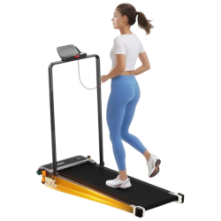 Akluer 520A-B Dual Side avec Masseur Shiatsu 2,5HP avec Télécommande, 1-10 km/h 150kg Tapis de course pliable