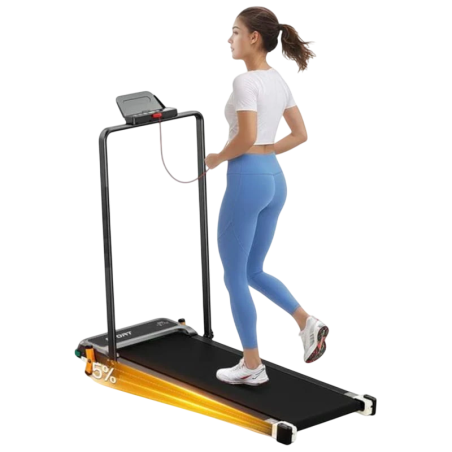 Akluer 520A-B Dual Side avec Masseur Shiatsu 2,5HP avec Télécommande, 1-10 km/h 150kg Tapis de course pliable