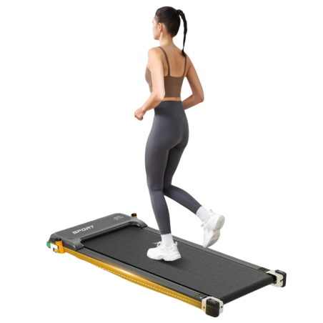 AKLUER 520A-A 2 en 1 avec masseur Shiatsu 2,5 HP 6,44km/h 150kg écran LED Tapis de course