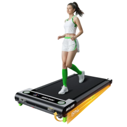 Akluer 480L-A avec Télécommande 1-6 km/h 2,5HP écran LED Tapis de course