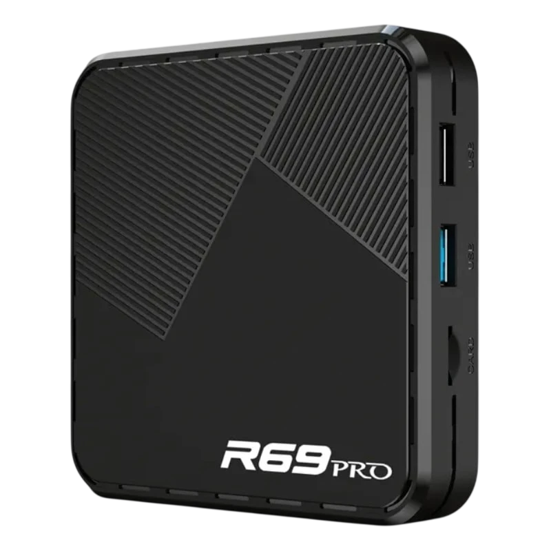 R69 Pro 4GB/64GB Android 14 8K WiFi 6 Bluetooth H728 Gigabit TV Box