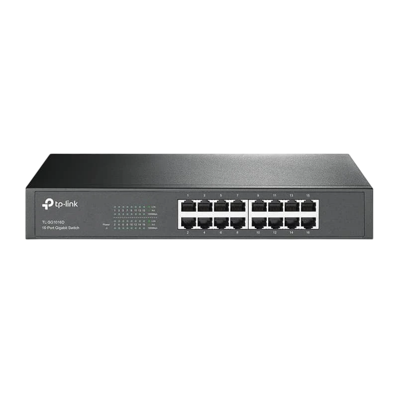 TP-LINK TL-SG1016D avec 16 ports Gigabit Switch